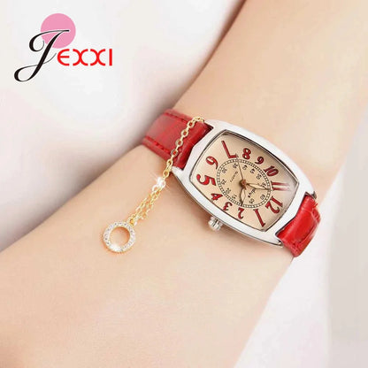 Wide Use Jewelry For Women 925 Sterling Silver Collection With Watch Necklace Bracelet Beautifully Gift For Female Accessory