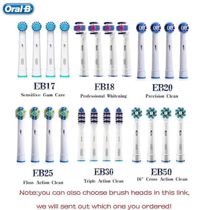 Tooth Brush Oral B Electric Toothbrush VITALITY Precision Clean Adult Rechargeable Teeth cleaning Matching Tooth Brushes Heads