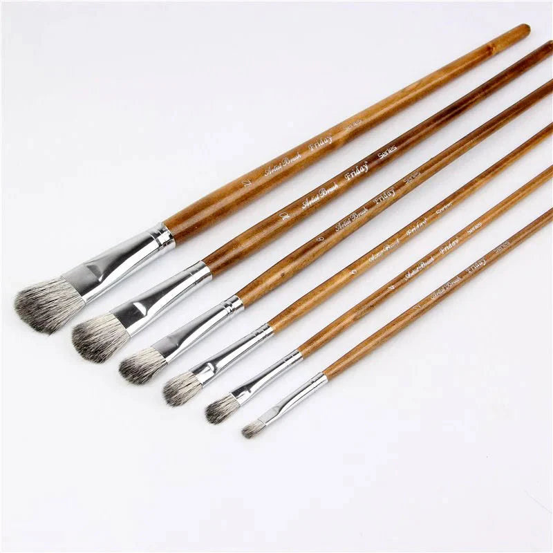 Squirrel hair brush Watercolor Acrylic Paint Brush Art Supplies Set For Drawing Painting brush pen artist oil painting brushes