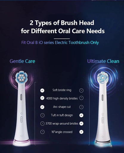 Oral B Electric Toothbrush IO Series Rechargable Waterproof Smart Rotating Timing Electronic Tooth Brushes iO2 iO3 iO4 iO7 iO9