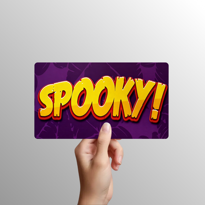 Halloween Photo Booth Props Set - Spooky Party Signs