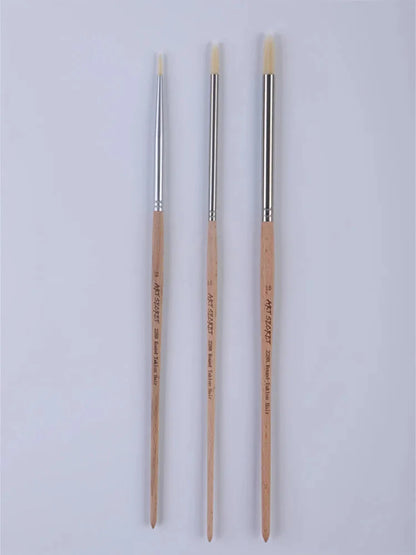 ArtSecret New Arrival 2288 24/Set Oil And Acrylic Painting Brush Hog Bristle Straw Mat Pouch&Canvas Pocket Artist Art Supplies