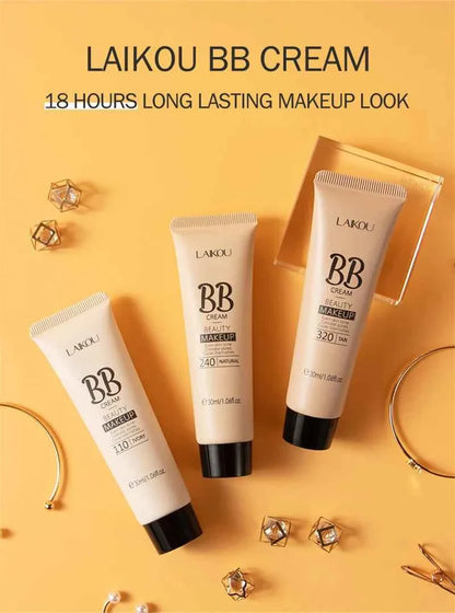 BB Cream Base Makeup Long Lasting Waterproof Brighten Skin Tone Cover Blemishes 30ml Concealer Foundation Liquid Face Makeup