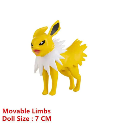 Pokemon 4-13Cm New Cartoons Movie Anime Figure Pikachu Mewtwo Charmander Blastoise Gurado Pet Action Model Toy Gifts