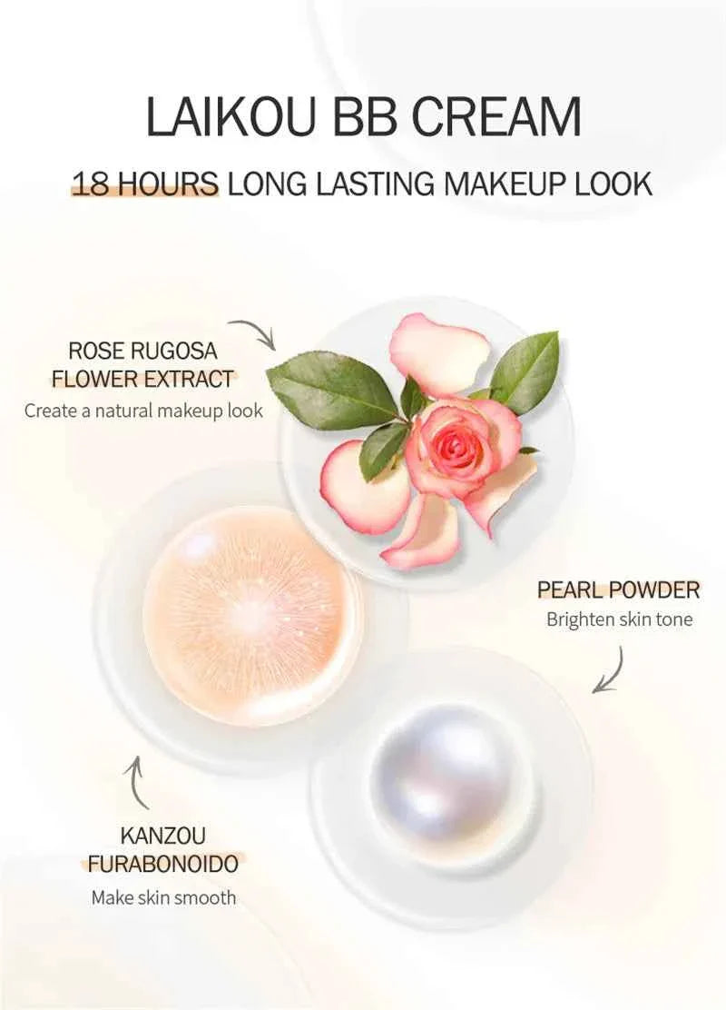 BB Cream Base Makeup Long Lasting Waterproof Brighten Skin Tone Cover Blemishes 30ml Concealer Foundation Liquid Face Makeup