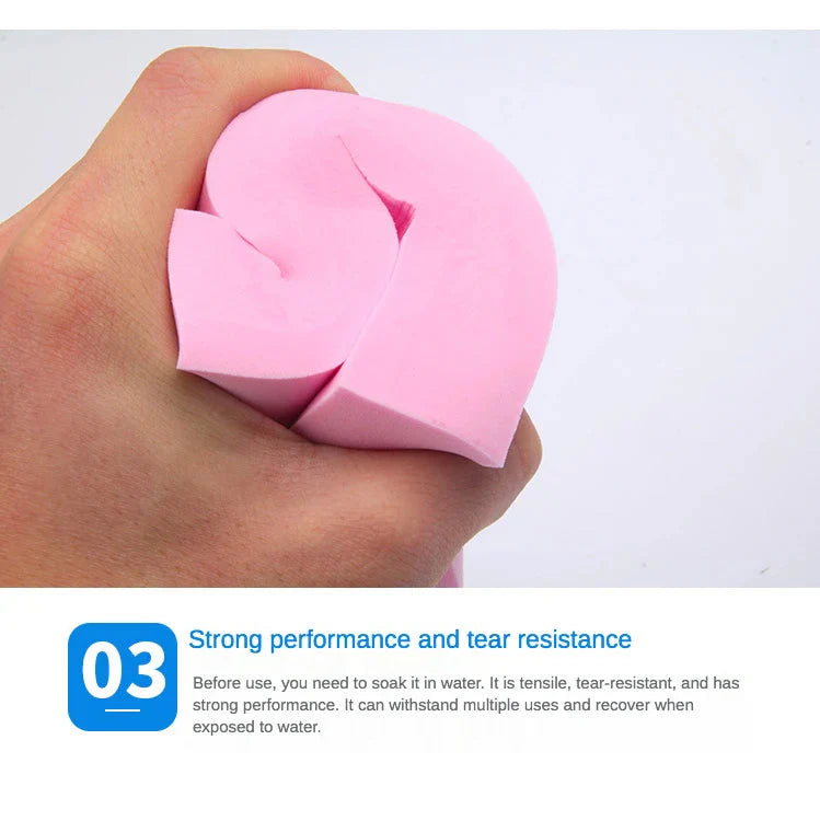 1 pcs Art supplies gouache watercolor sponge absorbent sponge brush Strong water absorption pigment sponge Color random send