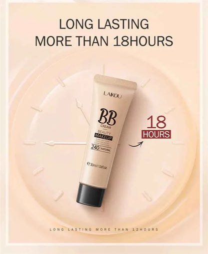 BB Cream Base Makeup Long Lasting Waterproof Brighten Skin Tone Cover Blemishes 30ml Concealer Foundation Liquid Face Makeup