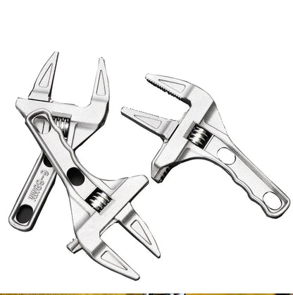 Adjustable Wrench Universal Monkey Spanner Multi-function plumbing Hand Tools Nut Sink Wrench Bathroom Pipe Large Open Spanner