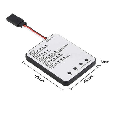 RC Car Program Card SURPASS HOBBY LED Programming Card for RC Car 25A/35A/45A/60A/80A/120A/150A Brushless ESC