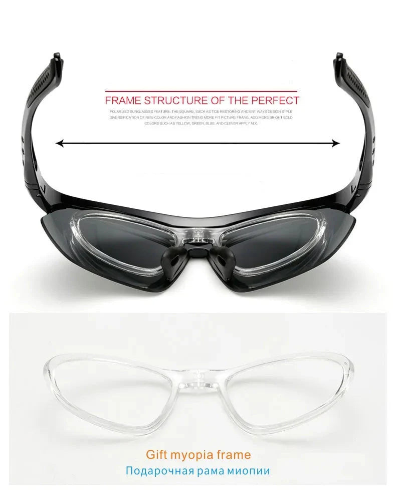 Cycling Sunglasses Sports Men Glasses Road Bicycle Glasses Mountain Bike Riding Protection Goggles Eyewear Women Sun Glasses