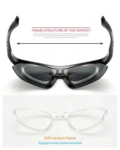 Cycling Sunglasses Sports Men Glasses Road Bicycle Glasses Mountain Bike Riding Protection Goggles Eyewear Women Sun Glasses