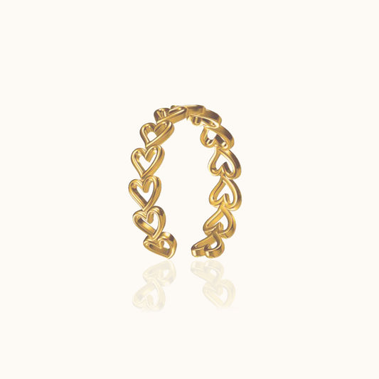 Hollow Heart Ring