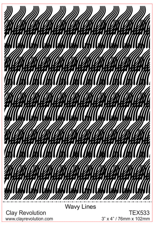 Wavy Lines Texture Sheet