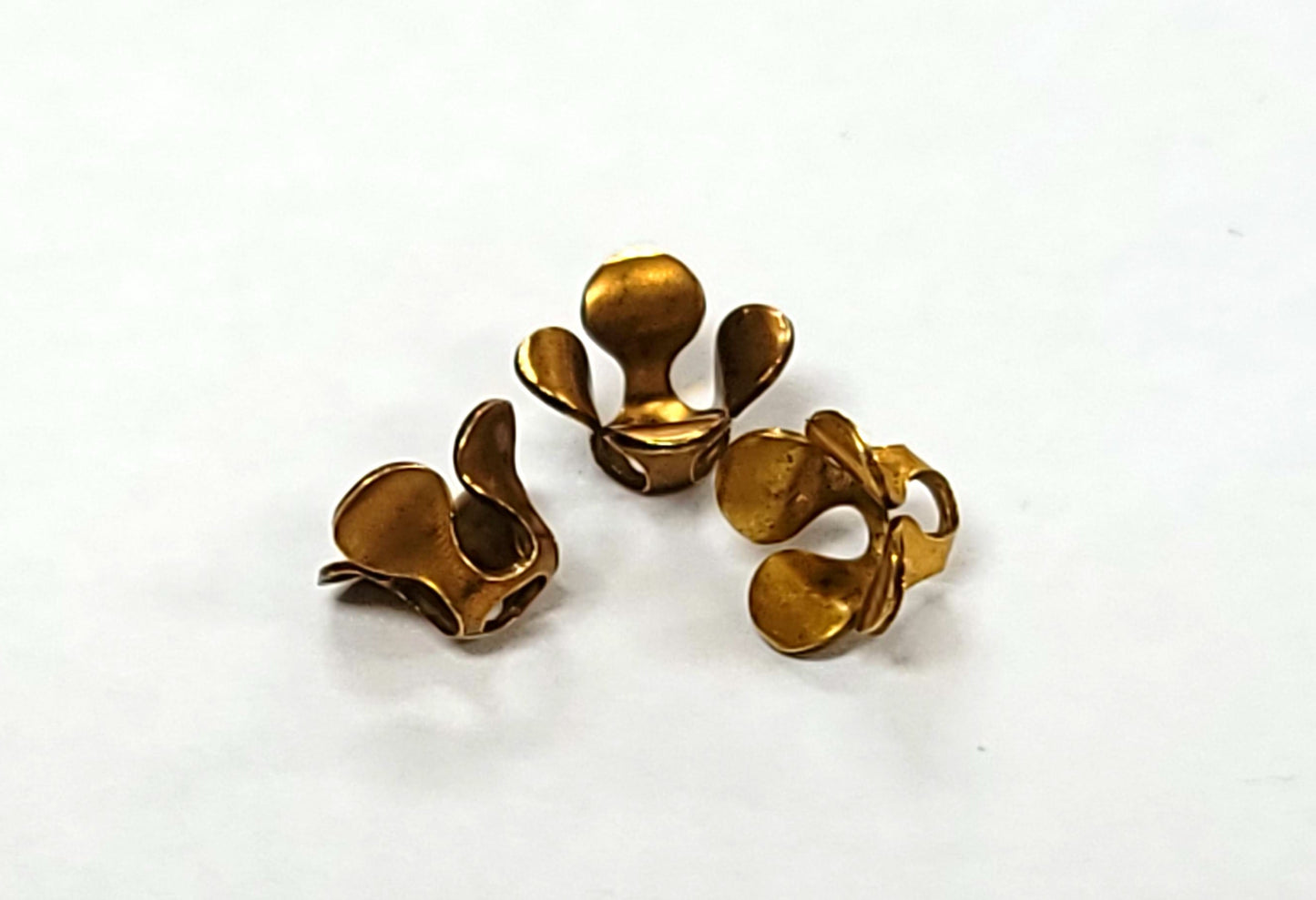 Brass Flower Cup Bezel