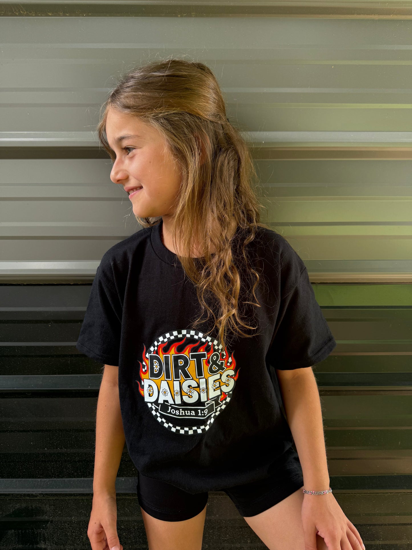 Checkered Fire - Tee