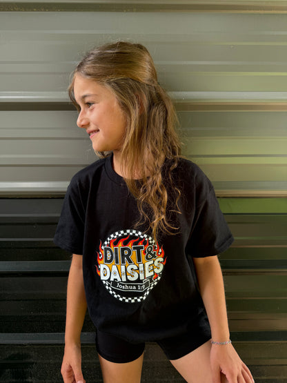 Checkered Fire - Tee