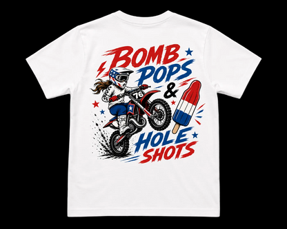 LIMITED - Bomb Pops & Holeshots Tee