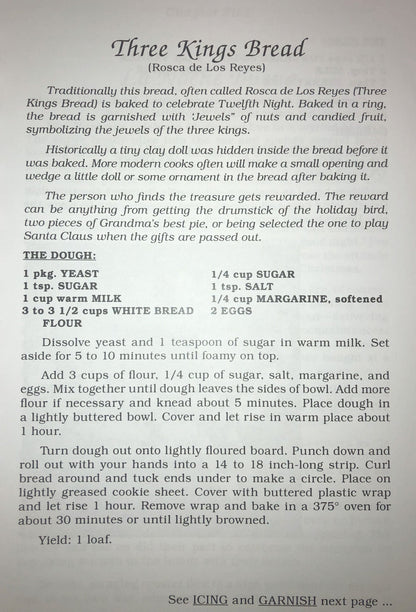cookbook "Christmas In New Mexico"