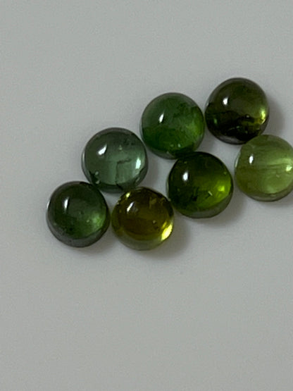 Tourmaline Round Cabochon 5mm