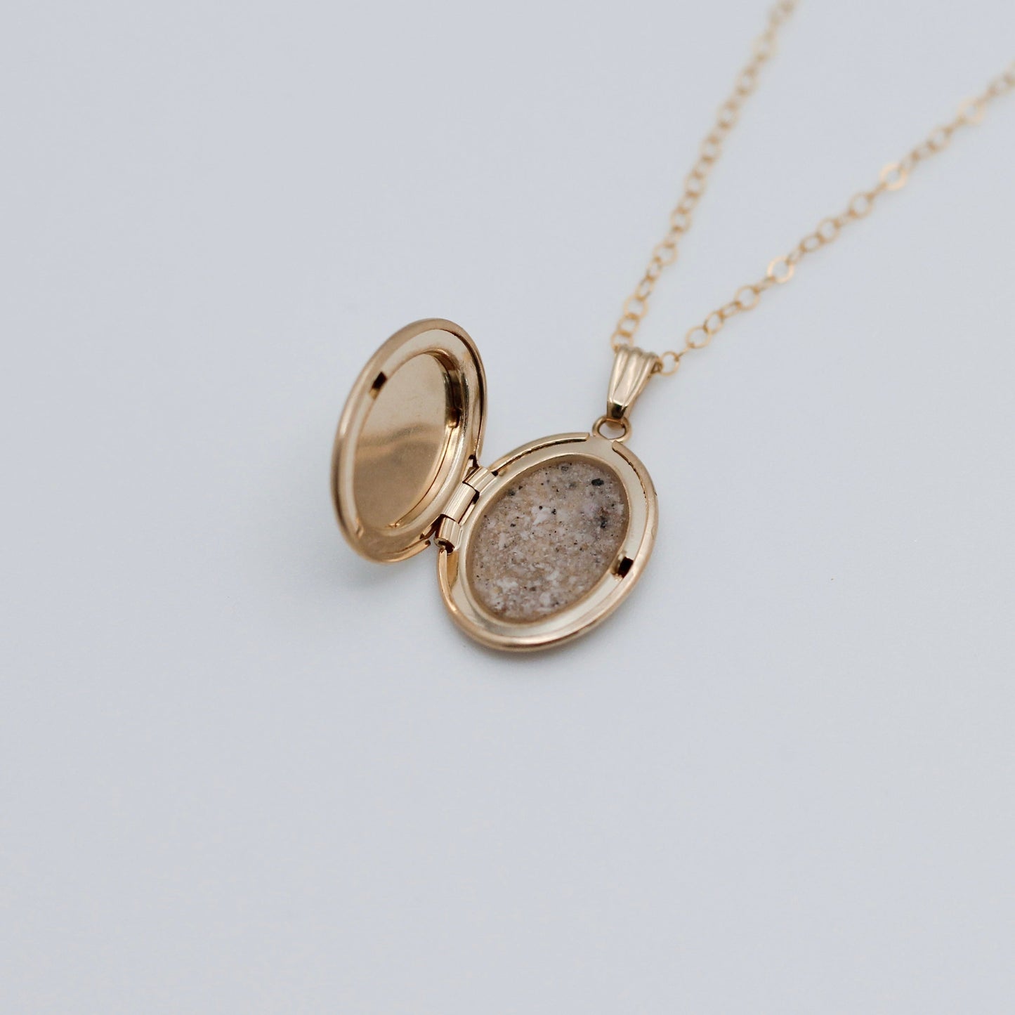 Classic Oval Locket Necklace