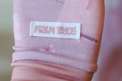 Bible is Our Compass Bamboo Footed Onesie Pajama