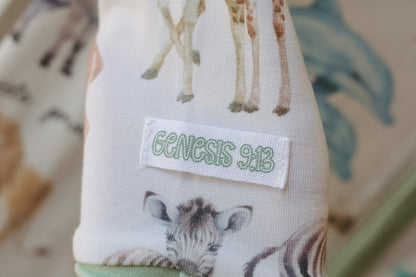 God's Little Promise Bamboo Footed Onesie Pajama