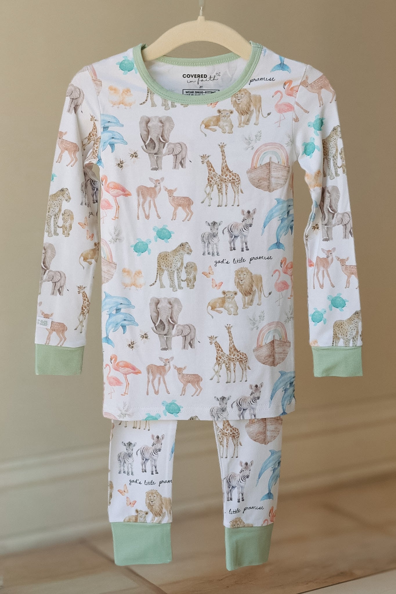 God's Little Promise Bamboo 2 Piece Pajama Set