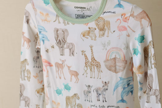 God's Little Promise Bamboo 2 Piece Pajama Set