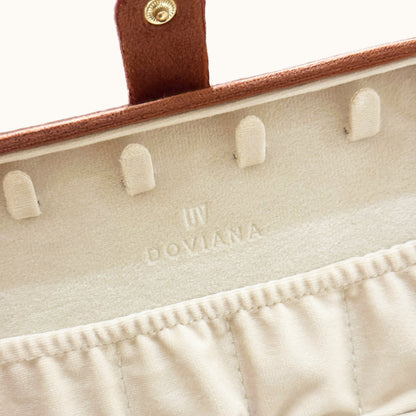 Luxe Velvet Jewelry Organizer Travel Box