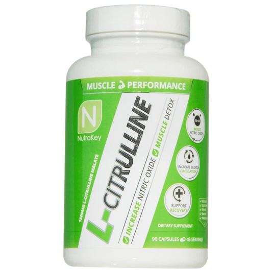NutraKey L-Citrulline Malate 1500mg, 90 Capsules