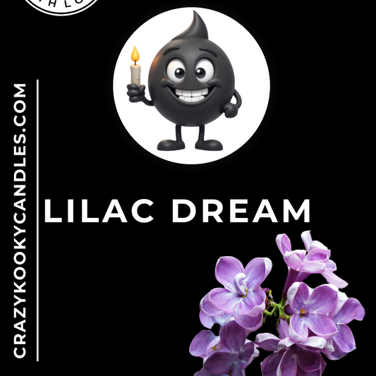 LILAC DREAM - Funny Candle, Scented Coconut Soy Candle, 6oz