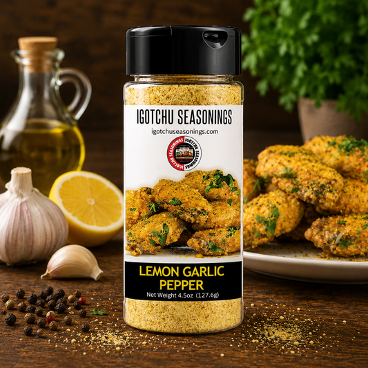 Igotchu Lemon Garlic Pepper seasoning