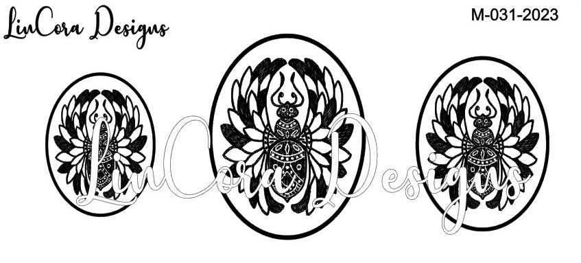 Lincora Mandala Texture Mat 031
