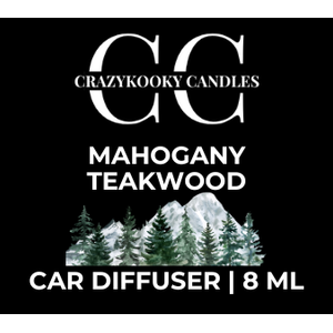 MAHOGANY TEAKWOOD - Car Diffuser, 8ml