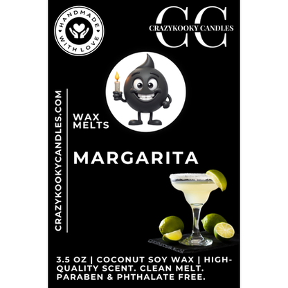 MARGARITA - Wax Melts, Scented Coconut Soy, 3.5oz