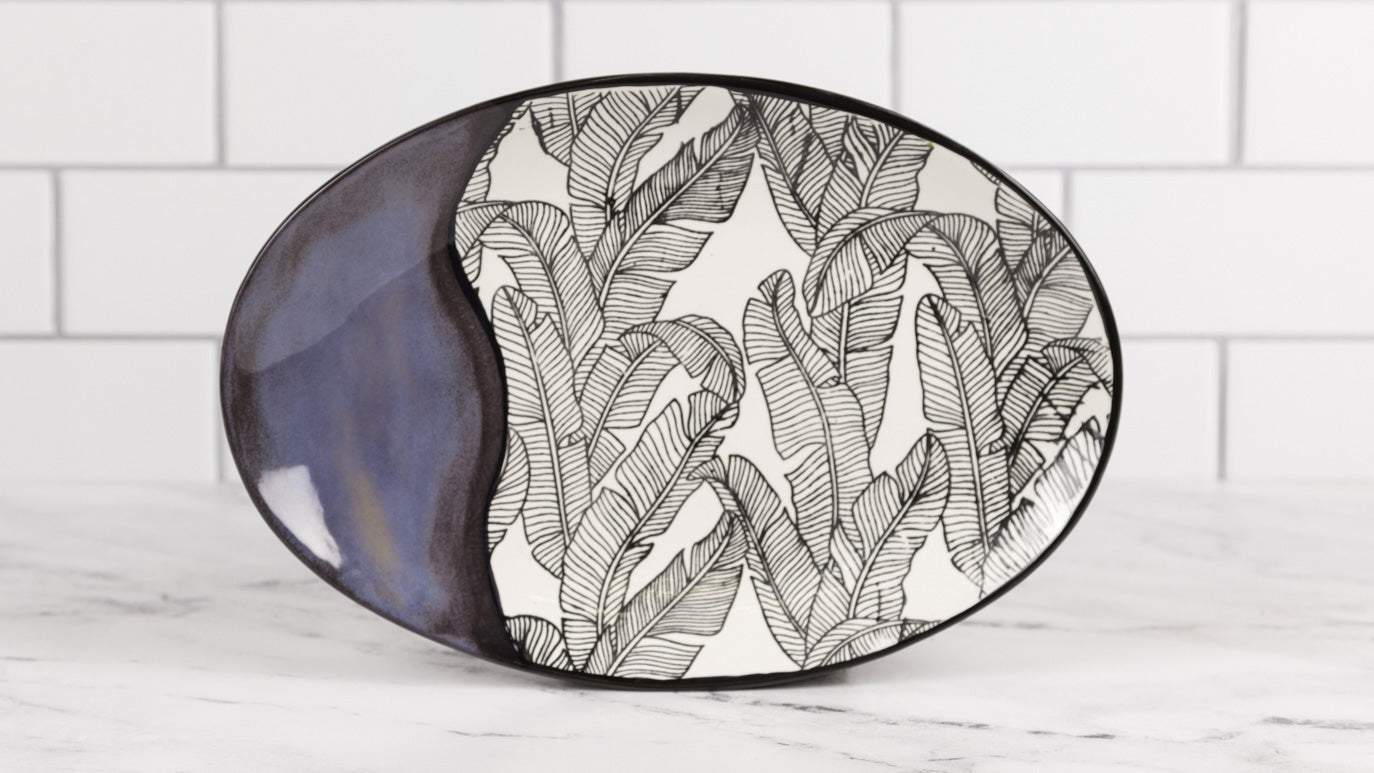 Tropical Leaves Silkscreen