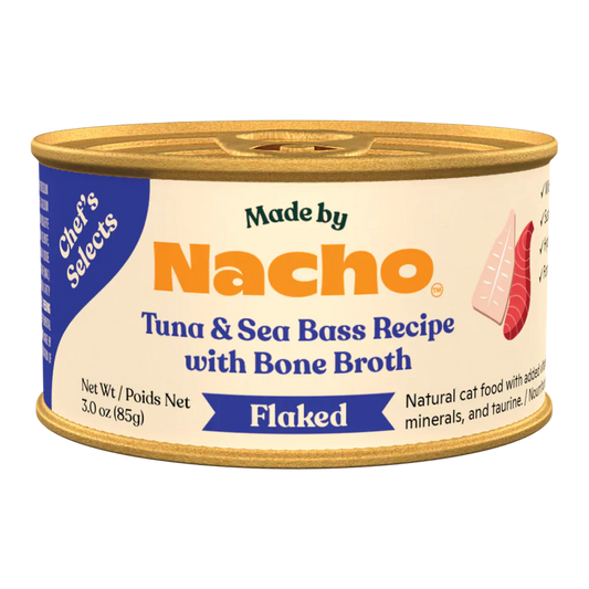 Made By Nacho Flaked Tuna & Sea Bass (3oz)
