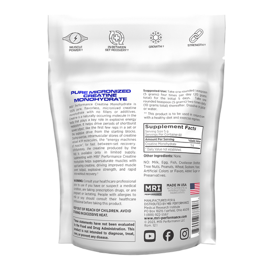 MRI Performance Micronized Creatine Monohydrate