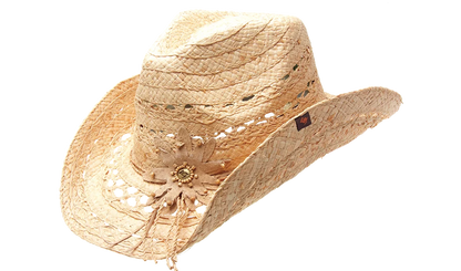 Peter Grimm Mallorie - Straw Cowgirl Hat