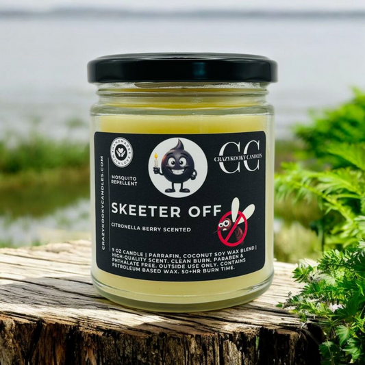 SKEETER OFF - Citronella Berry Scented Candle, 9oz