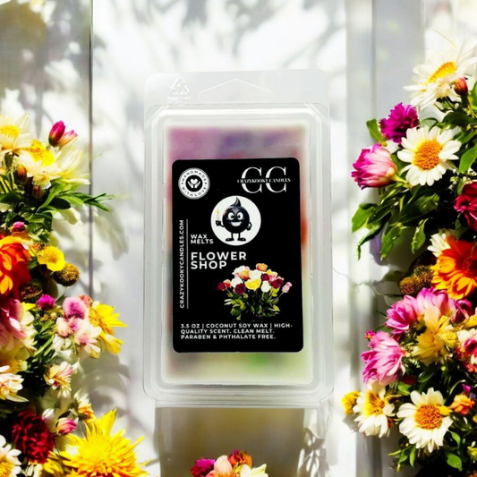 FLOWER SHOP - Wax Melts, Scented Coconut Soy, 3.5oz