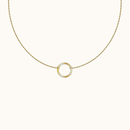 Dainty Circle Necklace