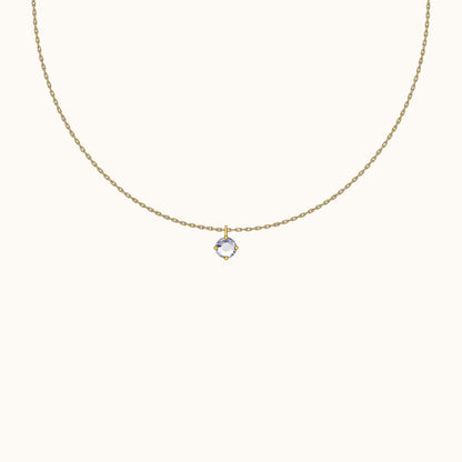 CZ Solitaire Necklace