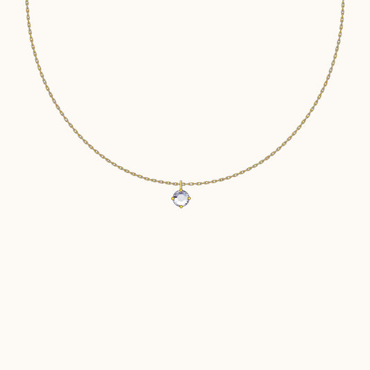 CZ Solitaire Necklace
