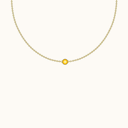 Dainty Ball Necklace