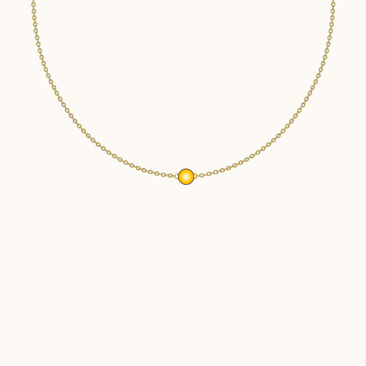 Dainty Ball Necklace