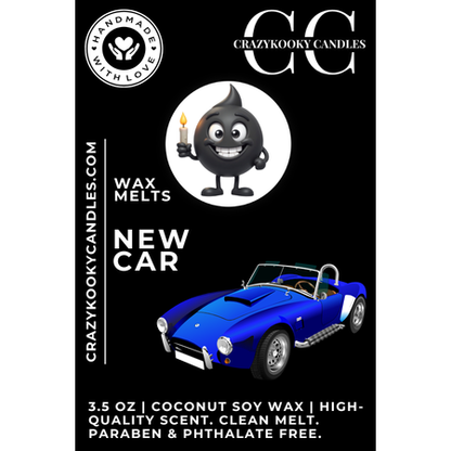 NEW CAR - Wax Melts, Scented Coconut Soy, 3.5oz