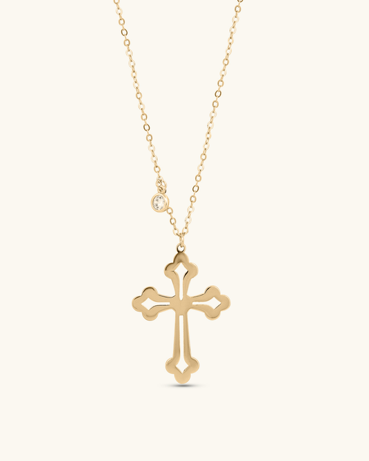 Fleury Cross Necklace