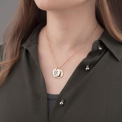 dog name necklace diy engraving engraving necklace