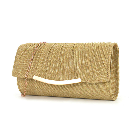 Pleated pleated Handbag Party
